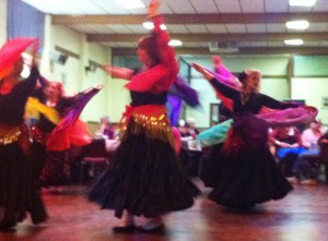 Bridgewater Babes veil dance