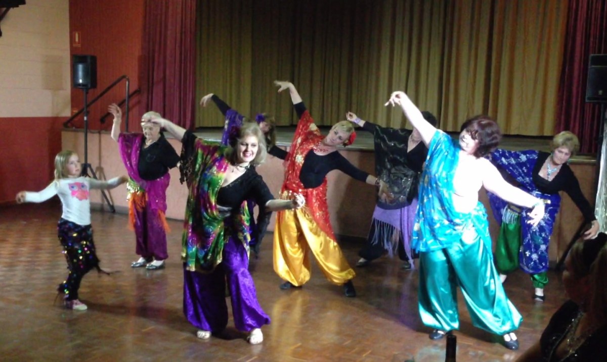 Bridgewater dancers at hafla