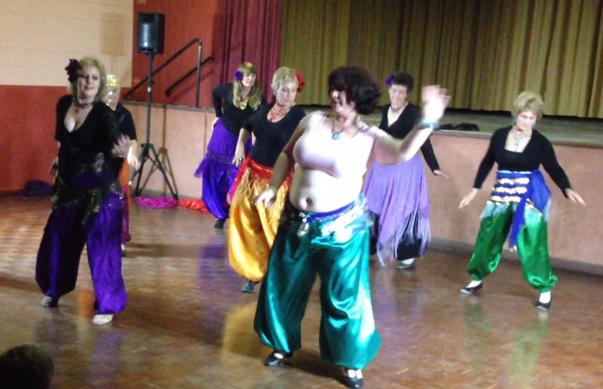 Bridgewater dancers at hafla