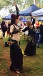 Belly Dance Amethyst's Velvet Caravan at Fullarton Markets