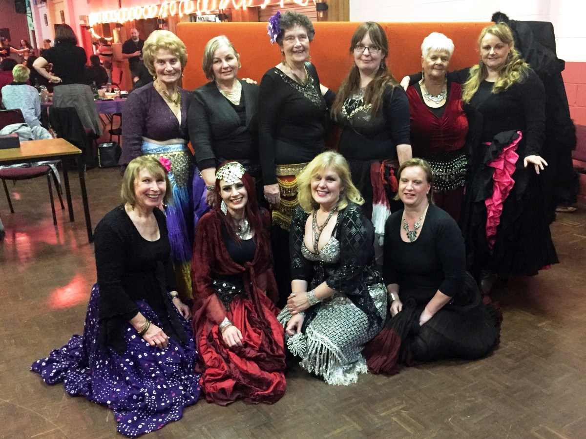 Bridgewater class at the winter hafla