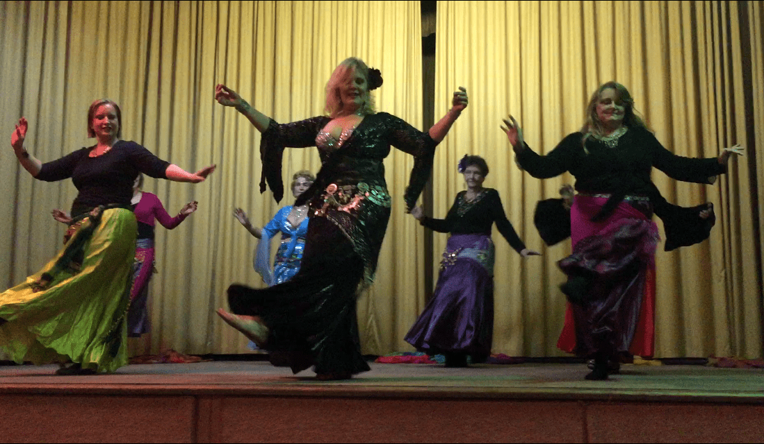 Belly Dance Amethyst Bridgewater students